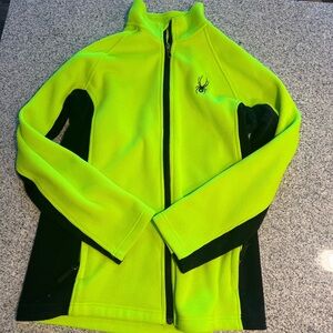 XL Boys Yellow Spyder Jacket